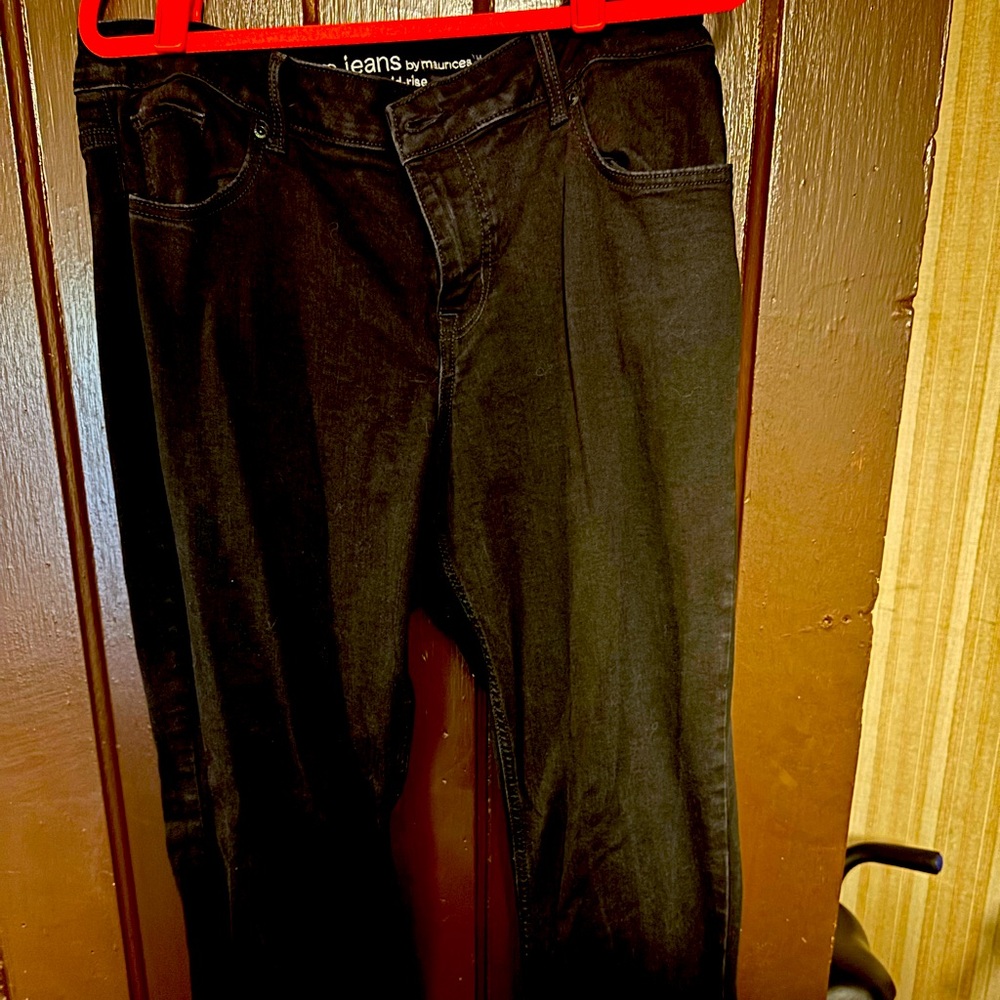 Black M jeans from Maurices